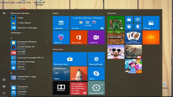 تحميل برنامج تغيير شكل قائمة ابدأ للويندوز Start Menu 8
