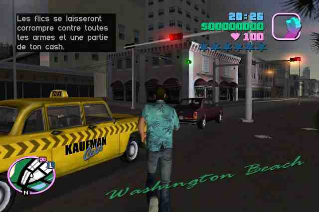 تنزيل لعبة الأكشن والإثارة جاتا فايس سيتي GTA Vice City للويندوز.