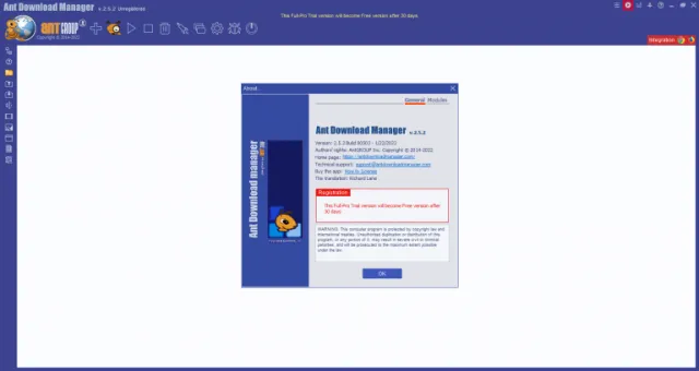 تحميل برنامج التحميل من الأنترنت ونقل الملفات Ant Download Manager للويندوز