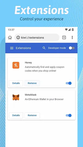 تحميل المتصفح كيوي "Kiwi Browser" الرائع والسريع للأندرويد
