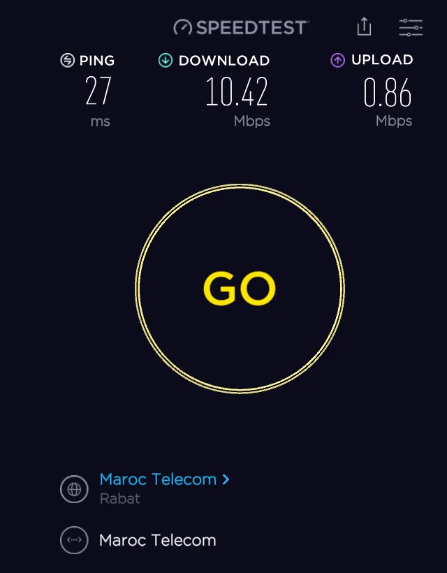 تحميل برنامج  اختبار وقياس سرعة الإنترنت Speedtest للويندوز والماك والاي او اس والأندرويد مجانا