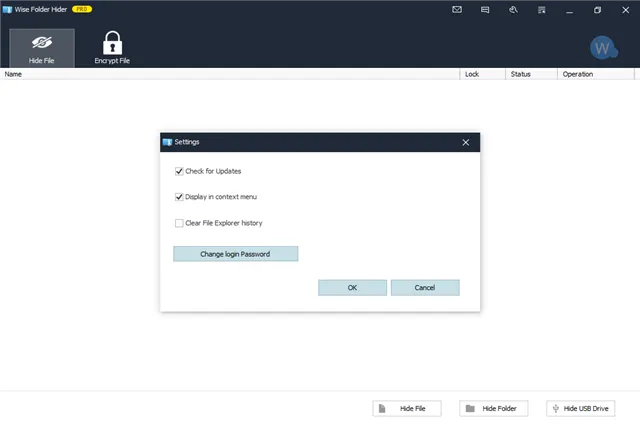 تحميل برنامج إخفاء وحماية الملفات والمجلدات بكلمة سر قوية Wise Folder Hider للويندوز