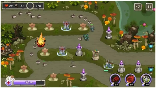 تنزيل لعبة الحركية برج دفاع الملك Tower Defense King للأندرويد