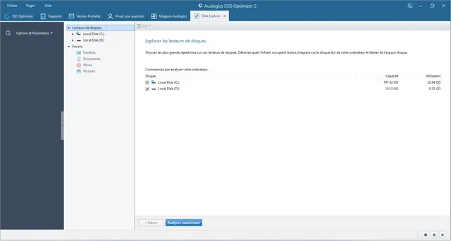 أفضل برنامج لتحسين أداء أقراص SSD - Auslogics SSD Optimizer
